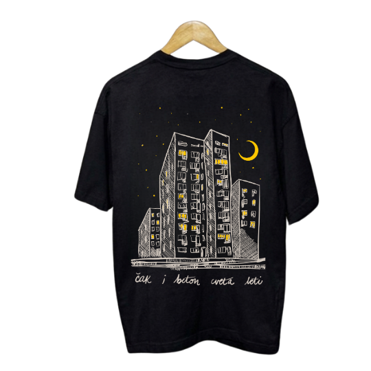 Čak i beton cveta leti Charcoal black