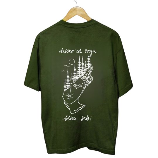 Daleko od svega, blizu sebi Naphtna dark green