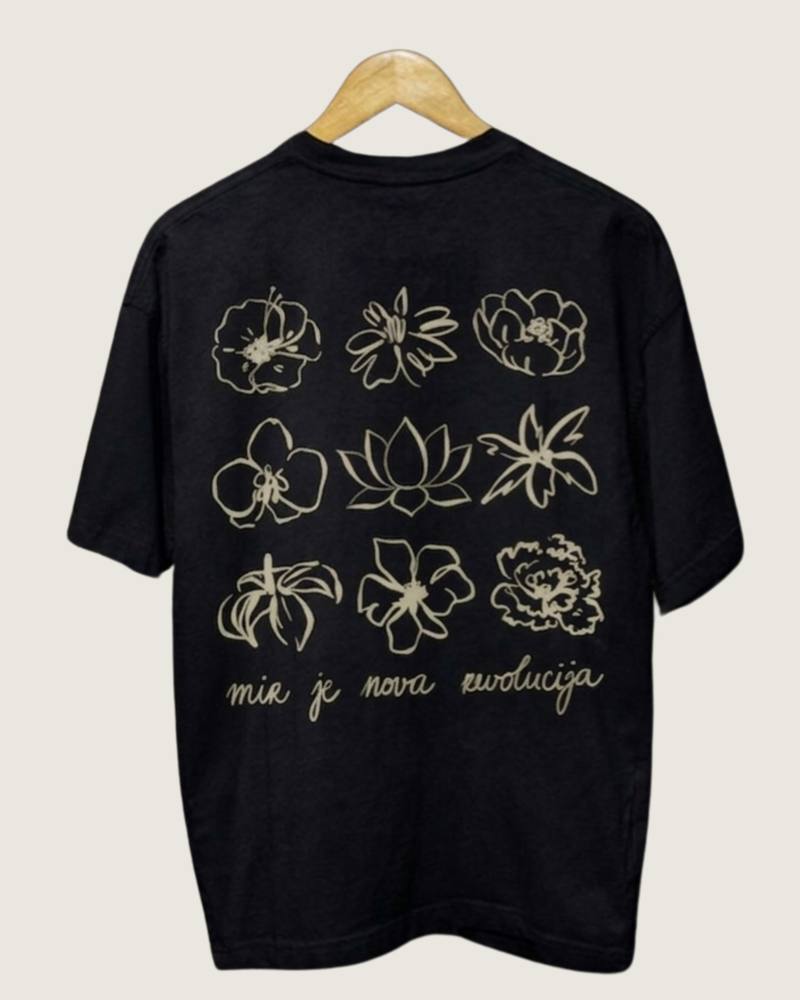 Mir je nova revolucija Charcoal black