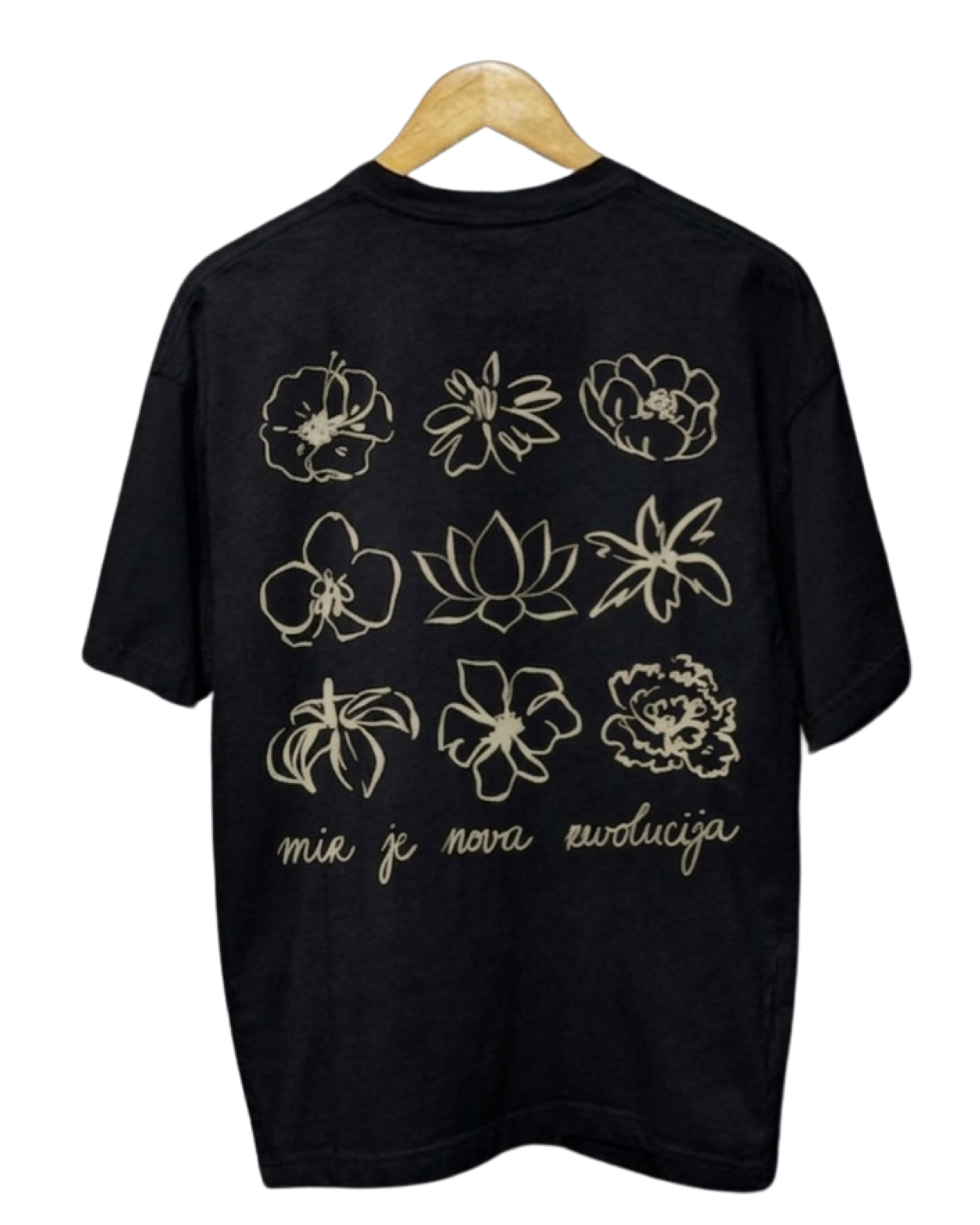 Mir je nova revolucija Charcoal black