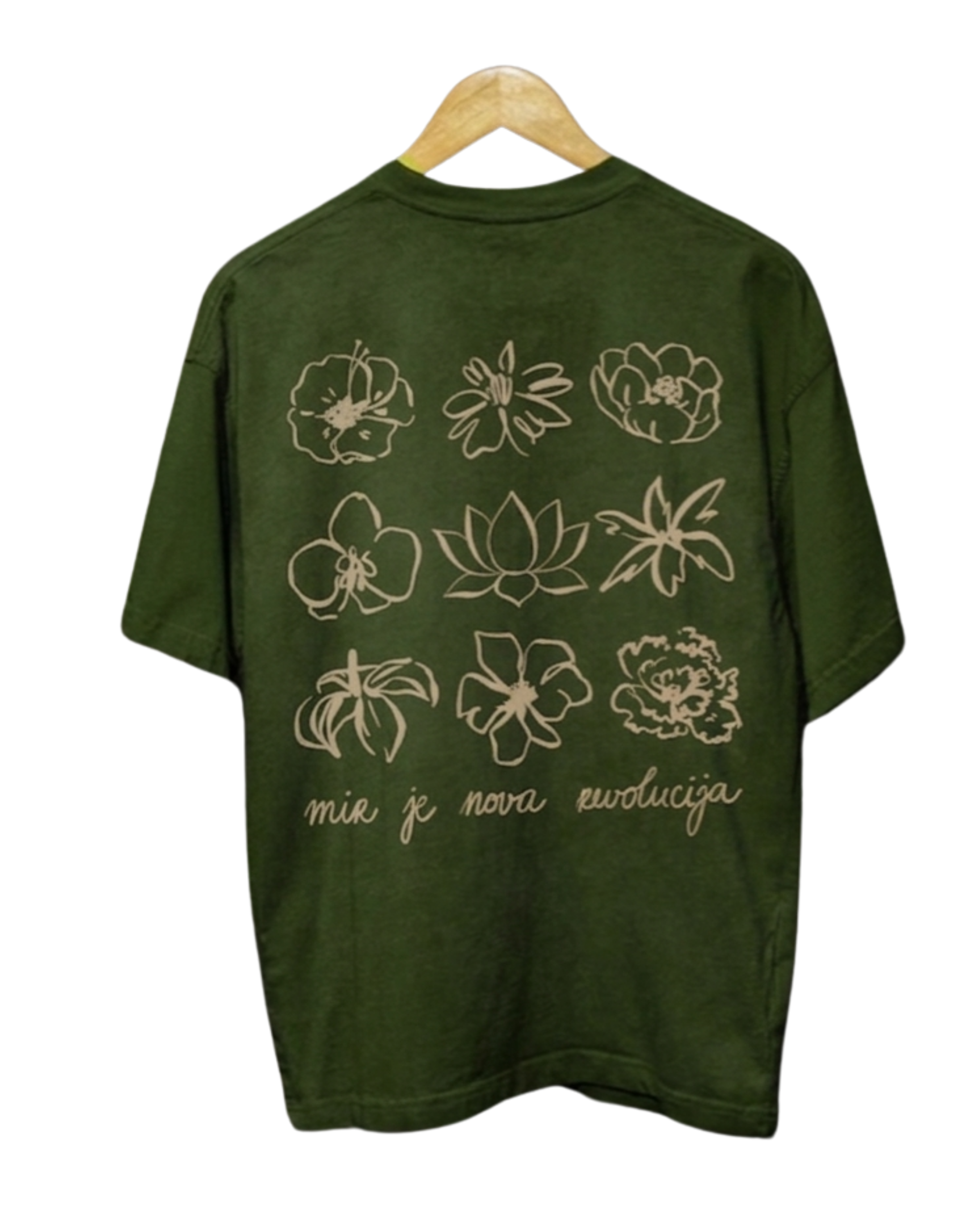 Mir je nova revolucija Naphtna dark green