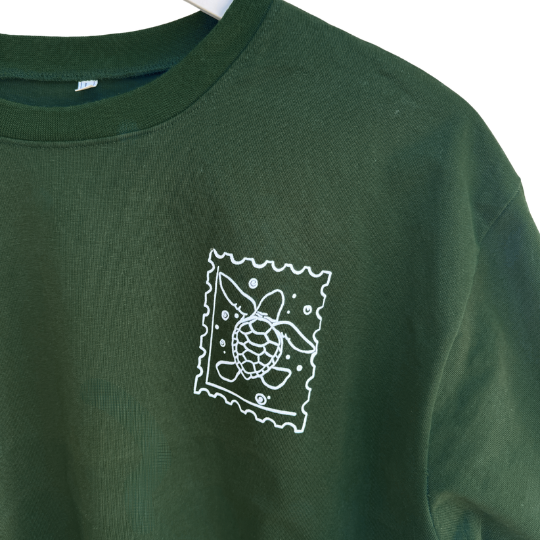Van dometa, pratim sunce Naphtna dark green Front